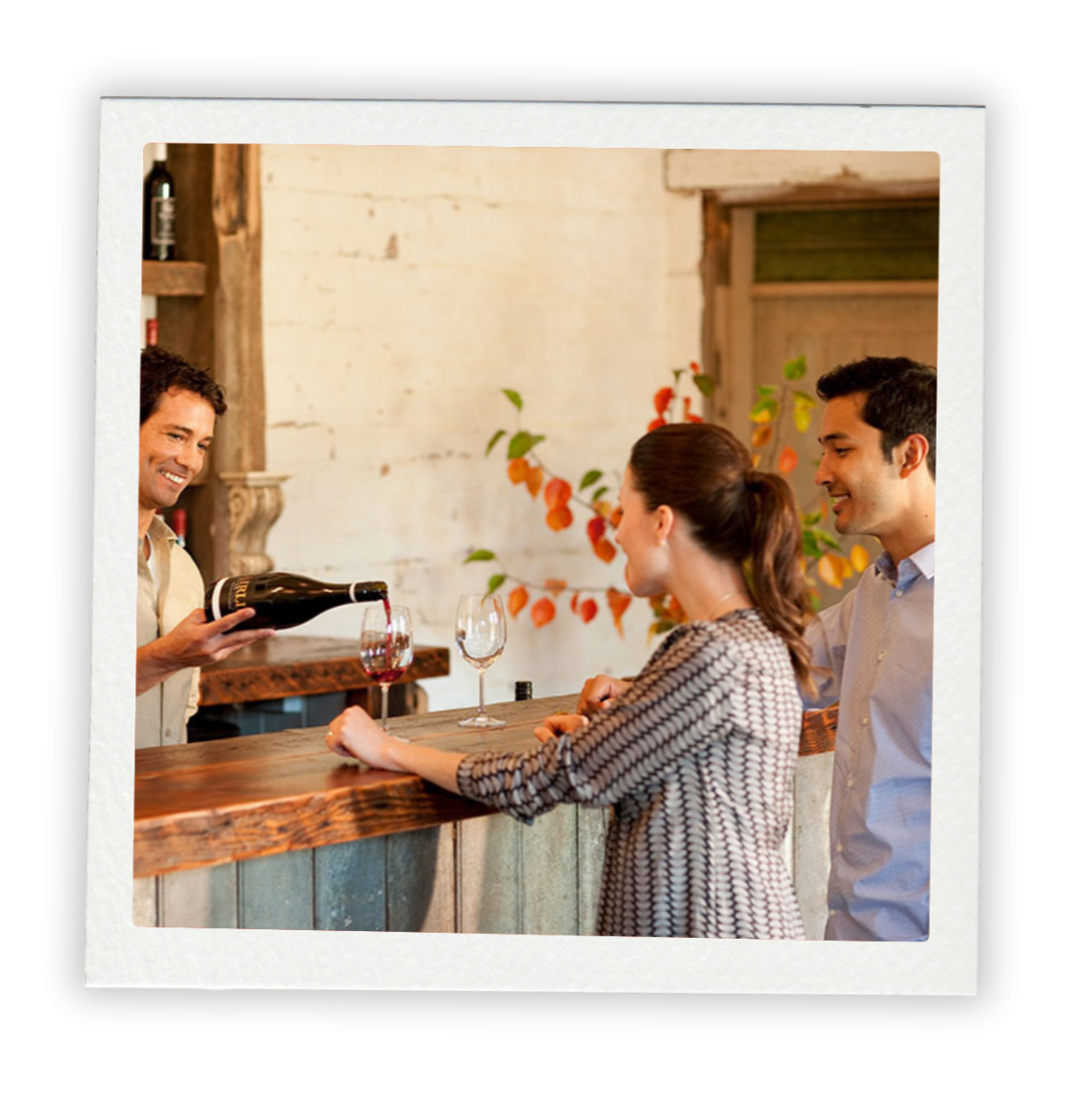 Wine-tasting a screen shot of a person